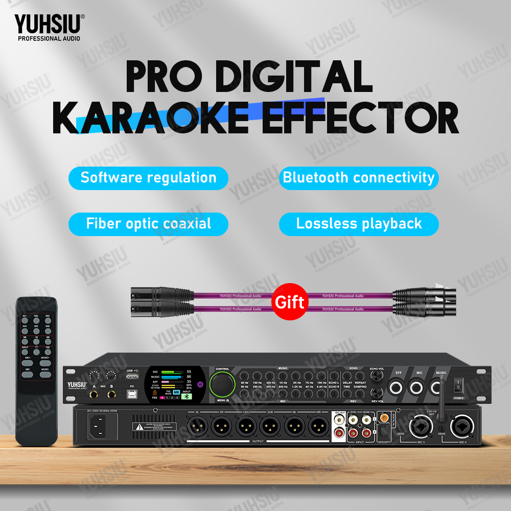 Audio Music Dj - Цифровой процессор эффектов для караоке YUHSIU,