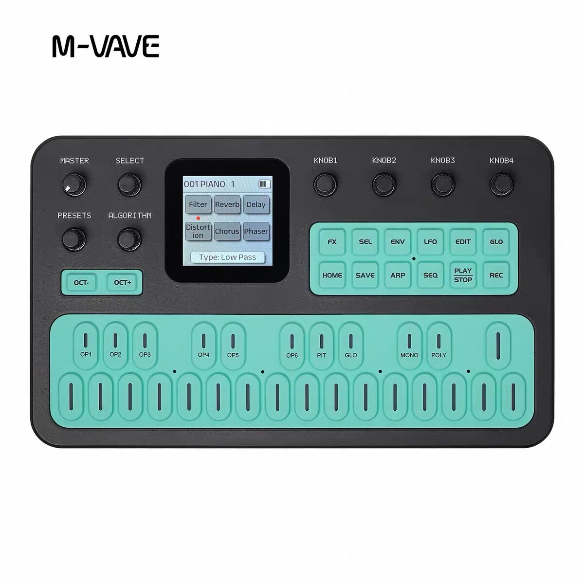 M-VAVE FM1 – портативный FM-си – обзор и цена Midi Controller Pad