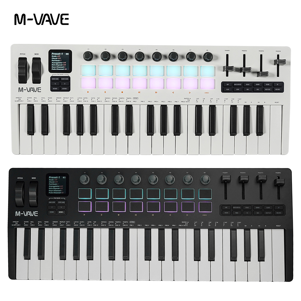 M-VAVE MIDI-контроллер с перез – обзор и цена Midi Controller Pad