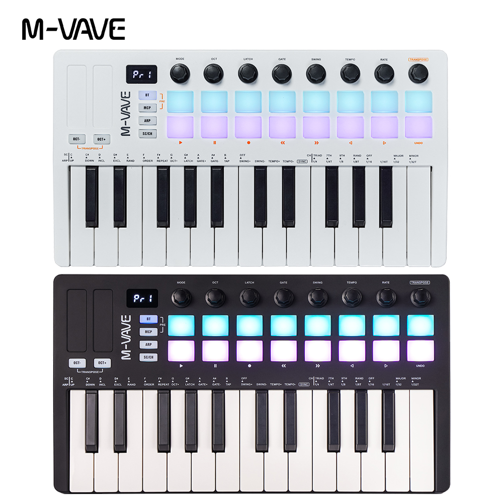 M-VAVE MIDI-контроллер с перез – обзор и цена Midi Controller Pad
