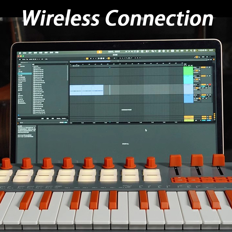 37-клавишная MIDI-клавиатура,  – обзор и цена Midi Controller Pad